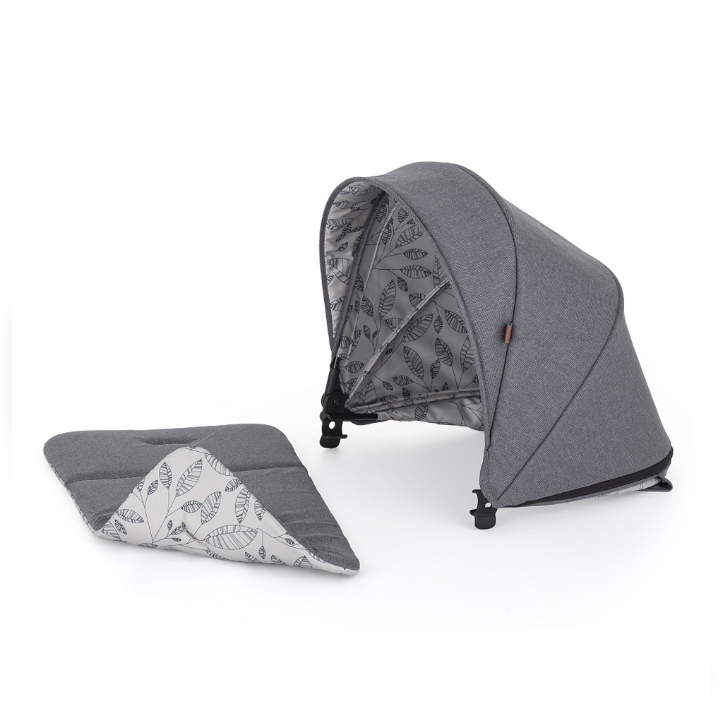 PETITE&MARS Stříška ke kočárku Royal2/3 Ultimate Grey Petite&Mars
