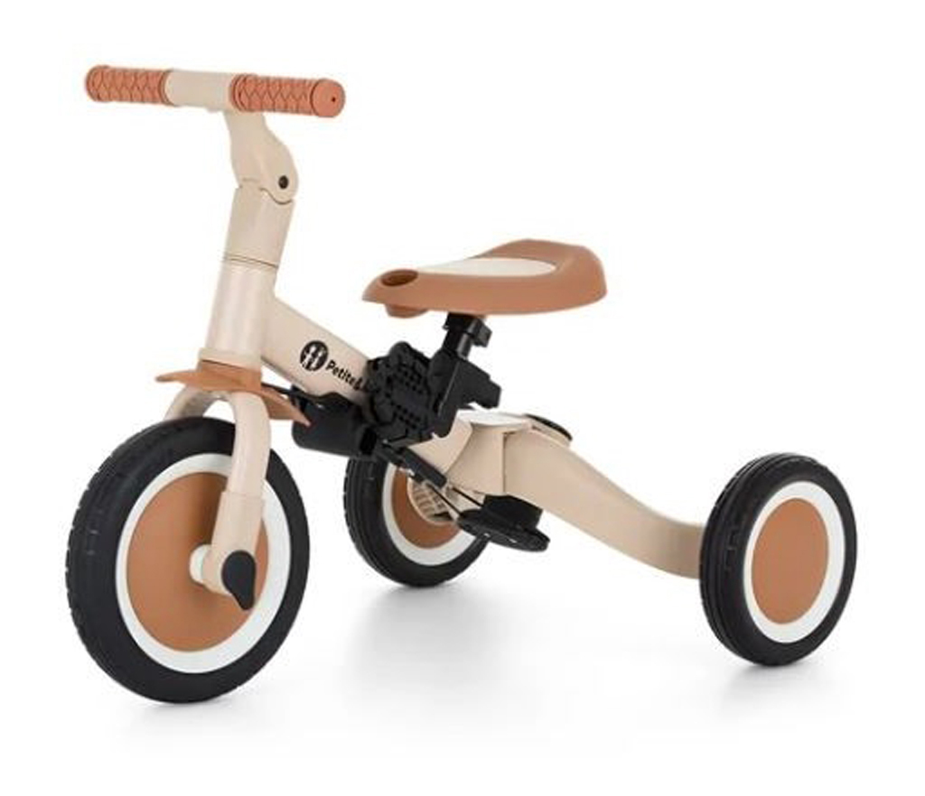 PETITE&MARS Tříkolka multifunkční 5v1 Turbo Desert Sand Petite&Mars