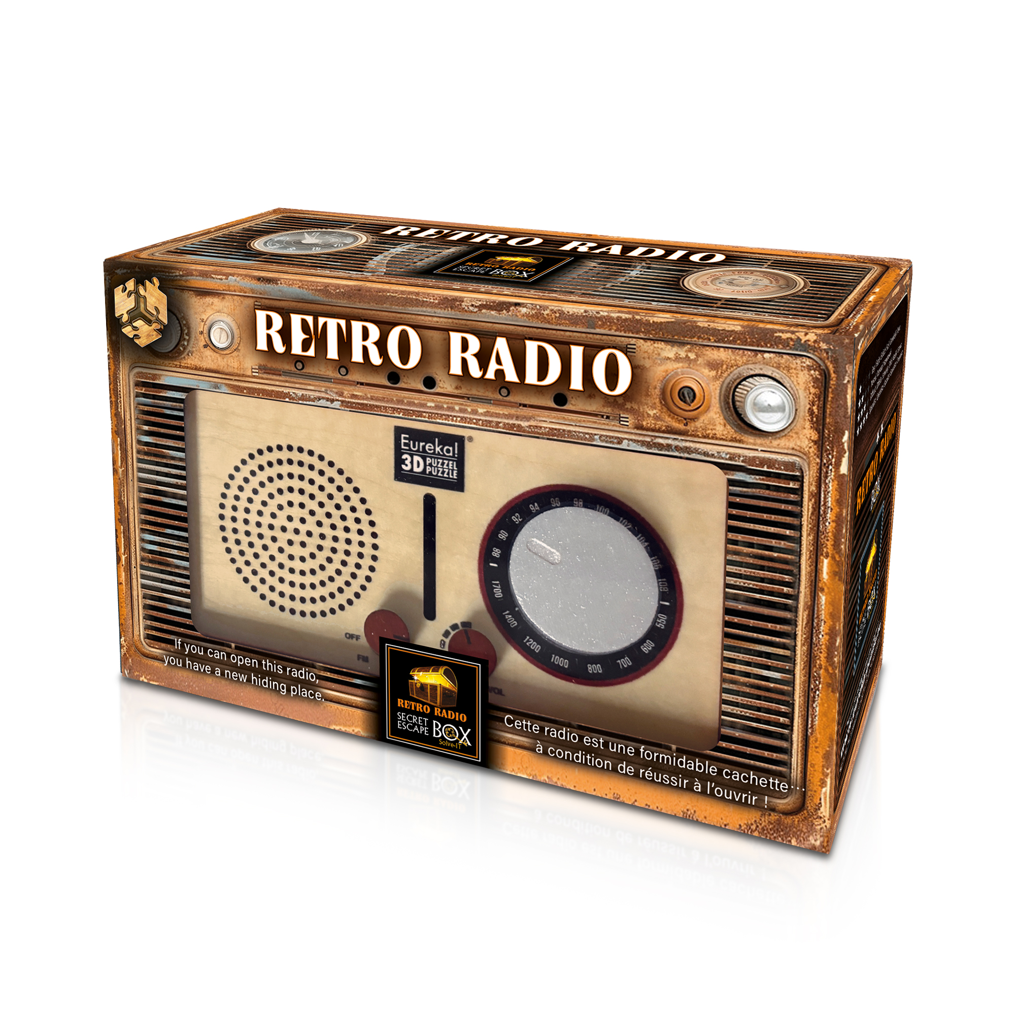 Hlavolamový box - Rádio Eureka Eureka