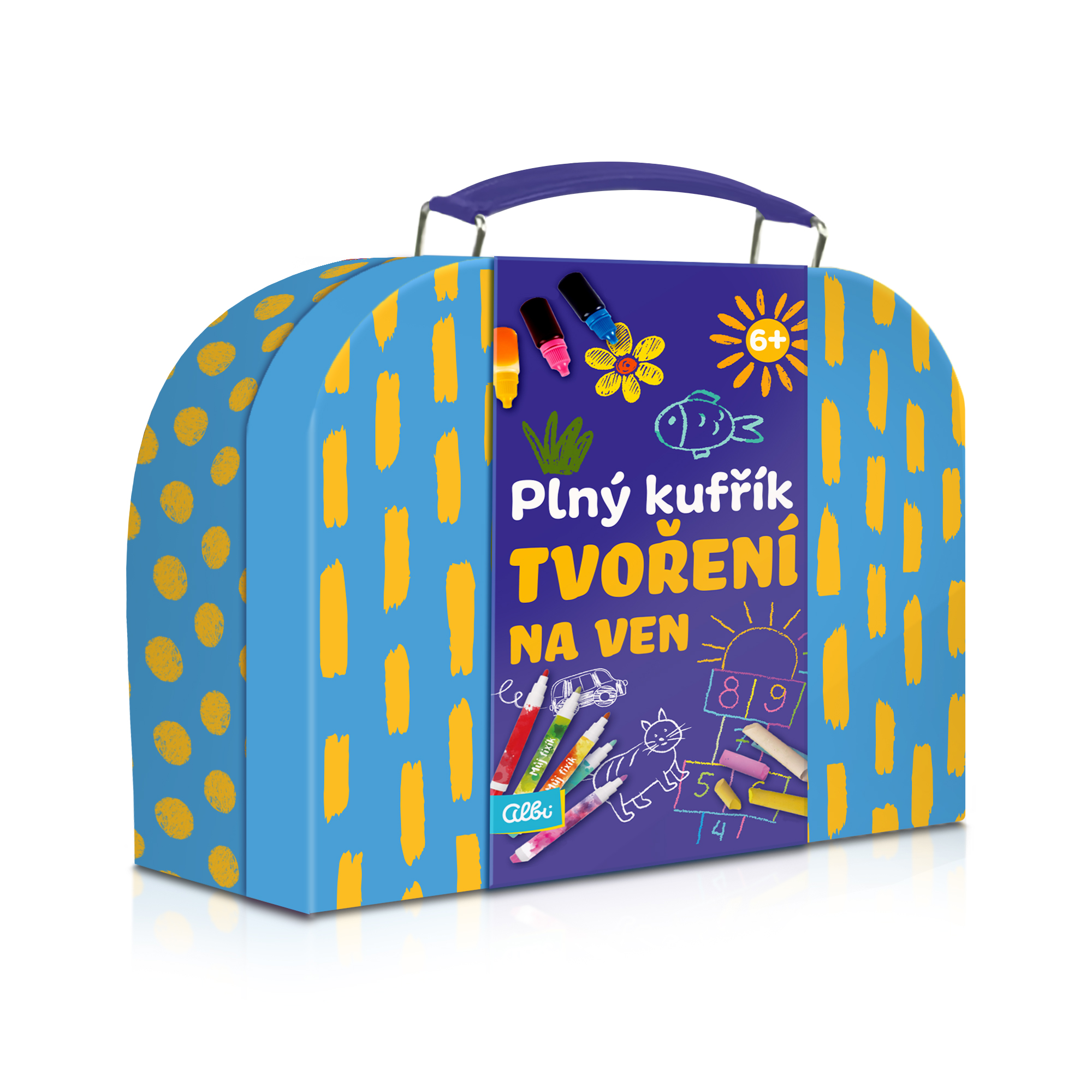 Plný kufřík - Tvoření na ven Albi Albi
