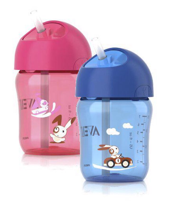 Philips AVENT @Hrneček s brčkem 260 ml modrý Philips Avent