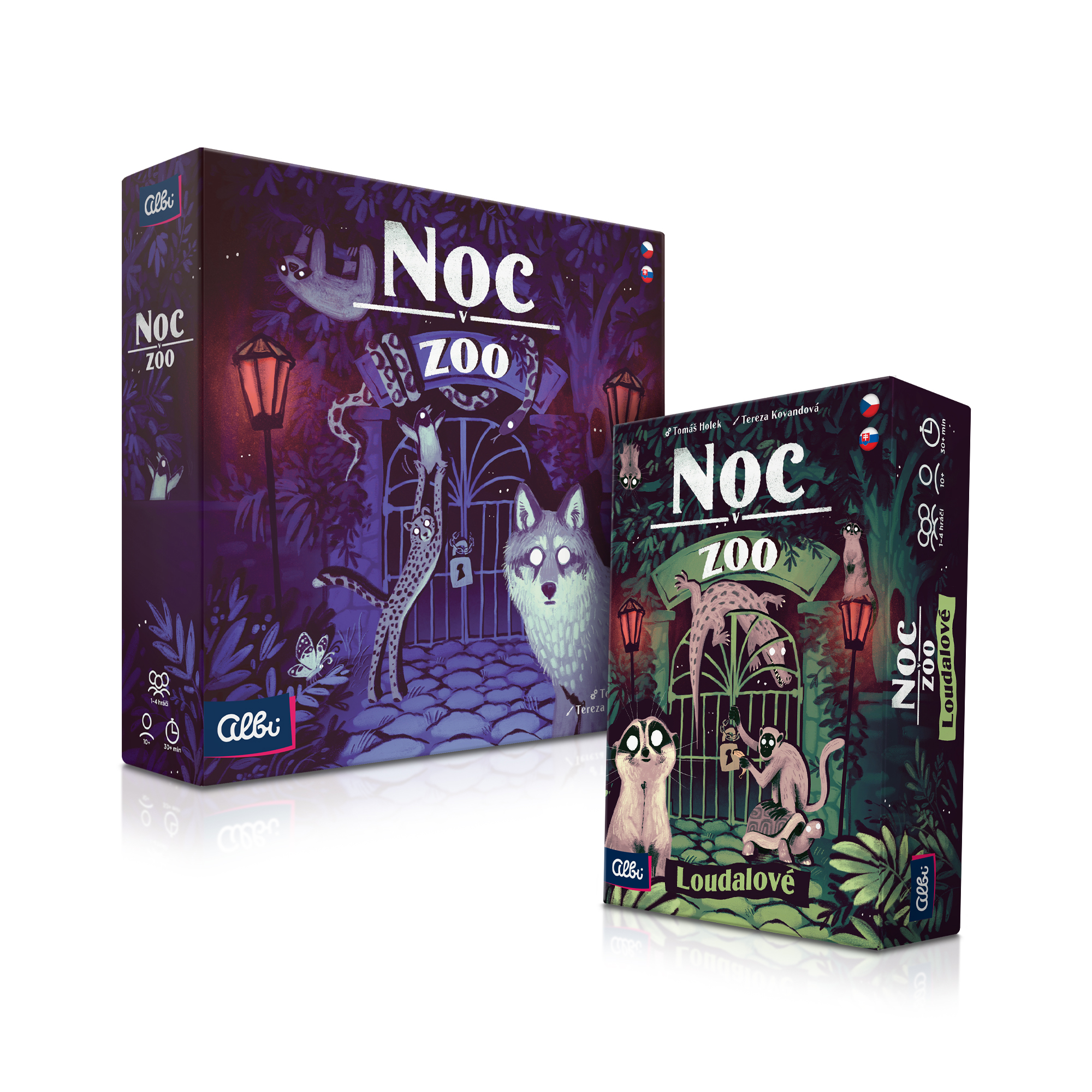 Výhodné balení - Noc v zoo + rozšíření Loudalové Albi Albi