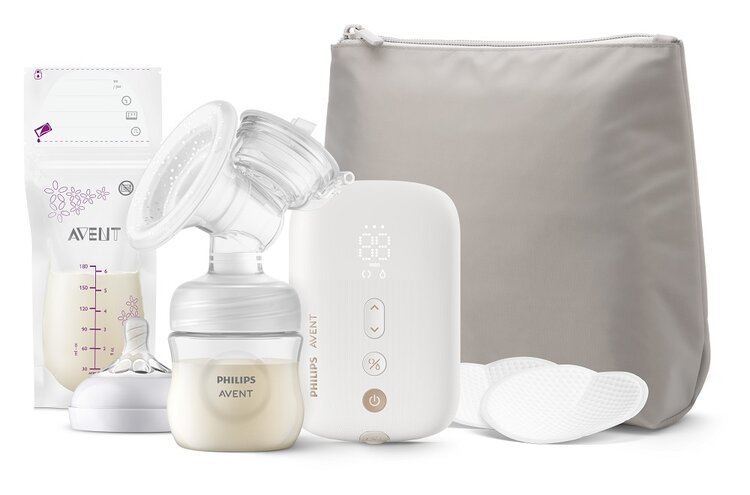 Philips AVENT Odsávačka mateřského mléka elektrická Premium nabíjecí SCF396/31 Philips Avent