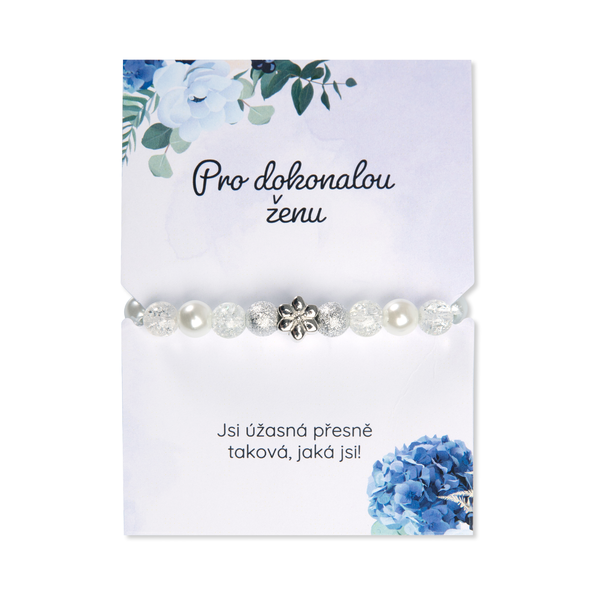 Korálkový náramek - Pro dokonalou ženu Albi Albi